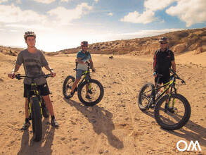 Vormittags eine Mountain Bike Tour durch das Istmo de La Pared