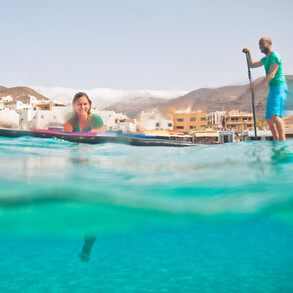 SUP mit Freunden in Morro Jable