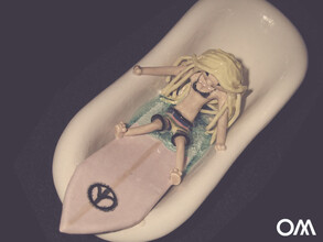 Badewannen Surf Träume