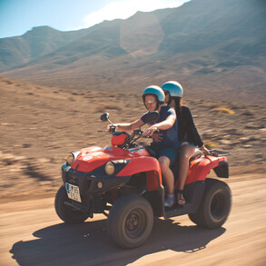 Quad fahren zum Südkap der Insel