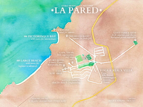 Karte von La Pared