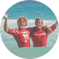 Ankunft in der Surf Villa